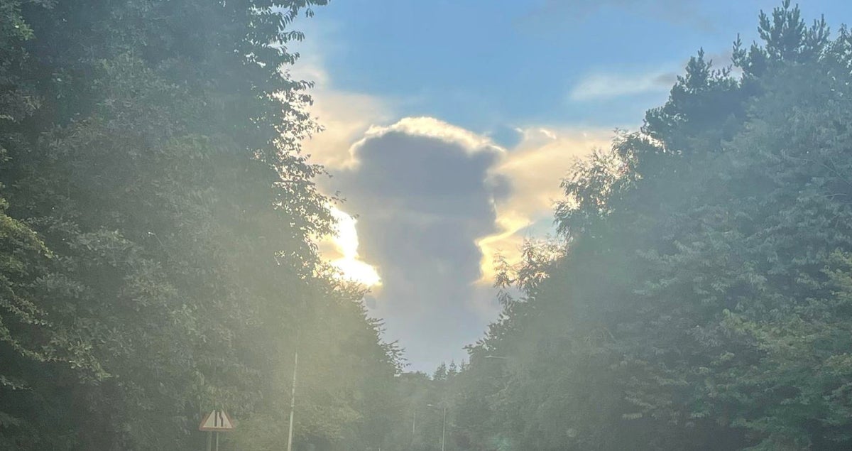 Queen Elizabeth II: Cloud in the shape of Her Majesty’s head seen in sky moments after her death