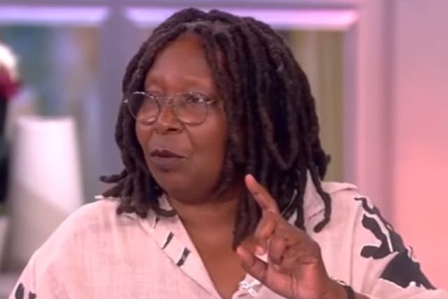 <p>Whoopi Goldberg on The View </p>