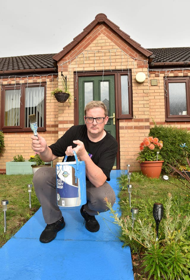 <p>Wolverhampton bungalow owner Paul Ryder </p>