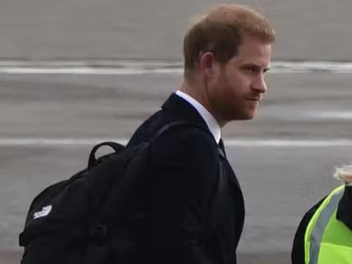 Prince Harry leaves Balmoral 12 hours after arriving following Queen’s death