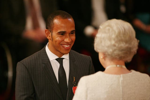 Seven-time Formula One world champion Lewis Hamilton has paid tribute to the Queen (Anthony Devlin/PA)