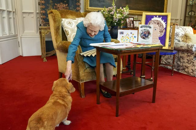<p>The Queen was known for her love of corgis (Steve Parsons/PA)</p>