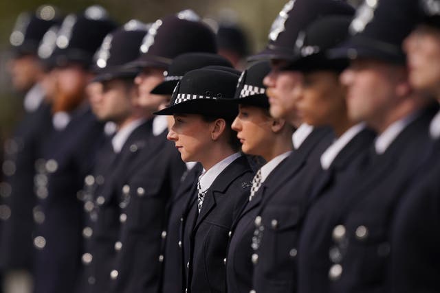 Thousands of Metropolitan Police officers will be on duty every day in the wake of the death of the Queen (Yui Mok/PA)