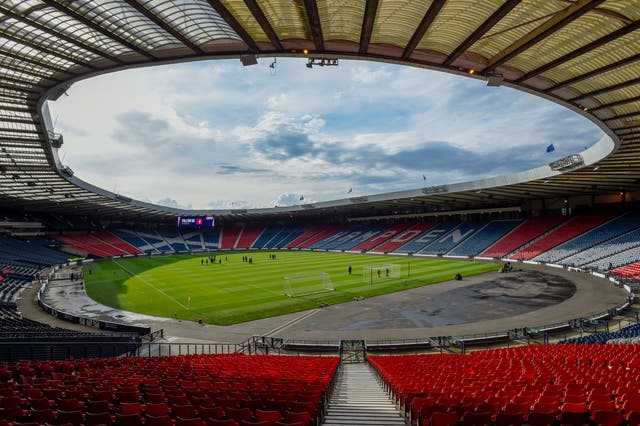 Scottish football will pause this weekend (Ian Rutherford/PA)