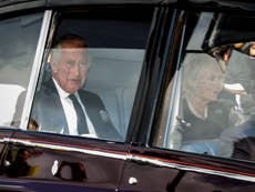 Queen death – latest: King Charles back in London ahead of first national address