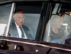 Queen death – latest: King Charles greets well-wishers at Buckingham Palace