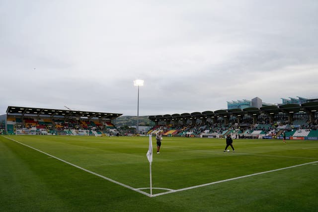 <p>Dublin’s Tallaght stadium, where Shamrock Rovers F.C. play Europa League matches </p>