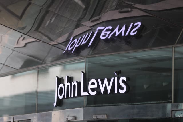 The John Lewis Partnership is set to reveal its financial performance for the past six months (Mike Egerton/PA)