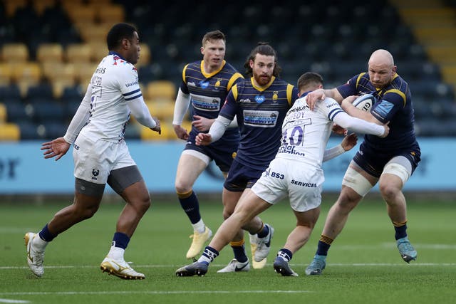 Matt Kvesic (right) is in his second spell at Worcester (David Davies/PA)