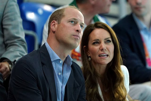 William and Kate have become the new Prince and Princess of Wales (Zac Goodwin/PA)