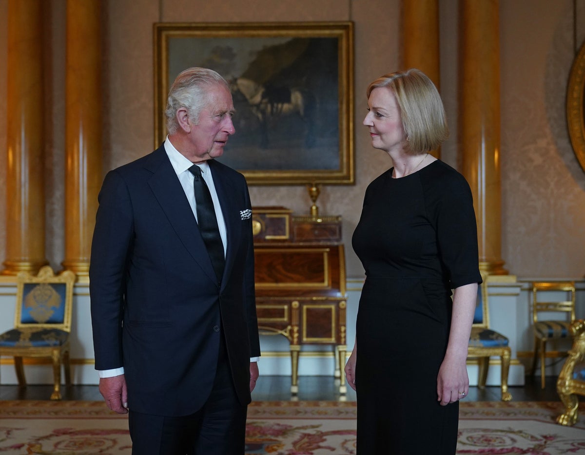 Truss attends first audience with new King
