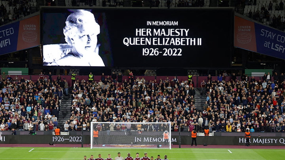 Premier League suspends football fixtures after death of Queen Elizabeth II