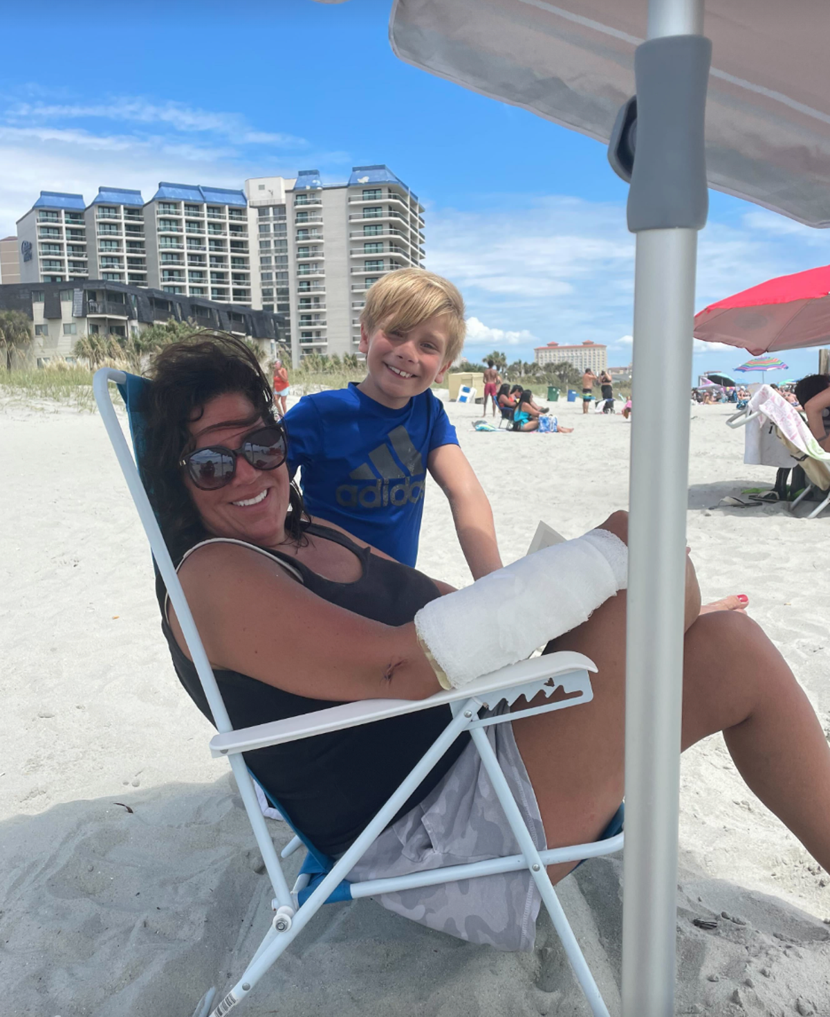 &lsquo;Don&rsquo;t worry! Shark attacks are so rare&rsquo; : Woman dismissed grandchildrens&rsquo; fears moments before shark attack 