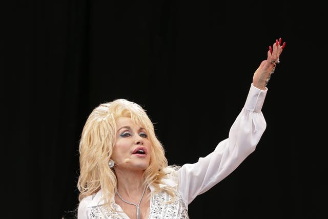 Dolly Parton has paid tribute to the Queen (Yui Mok/PA)