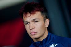 Alex Albon withdraws from Italian GP due to appendicitis with Nyck de Vries replacing him for Williams