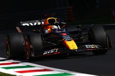 Max Verstappen tops timesheet after final practice for Italian Grand Prix