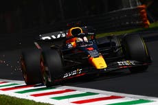 F1 qualifying LIVE: Max Verstappen goes fastest in third practice at the Italian Grand Prix