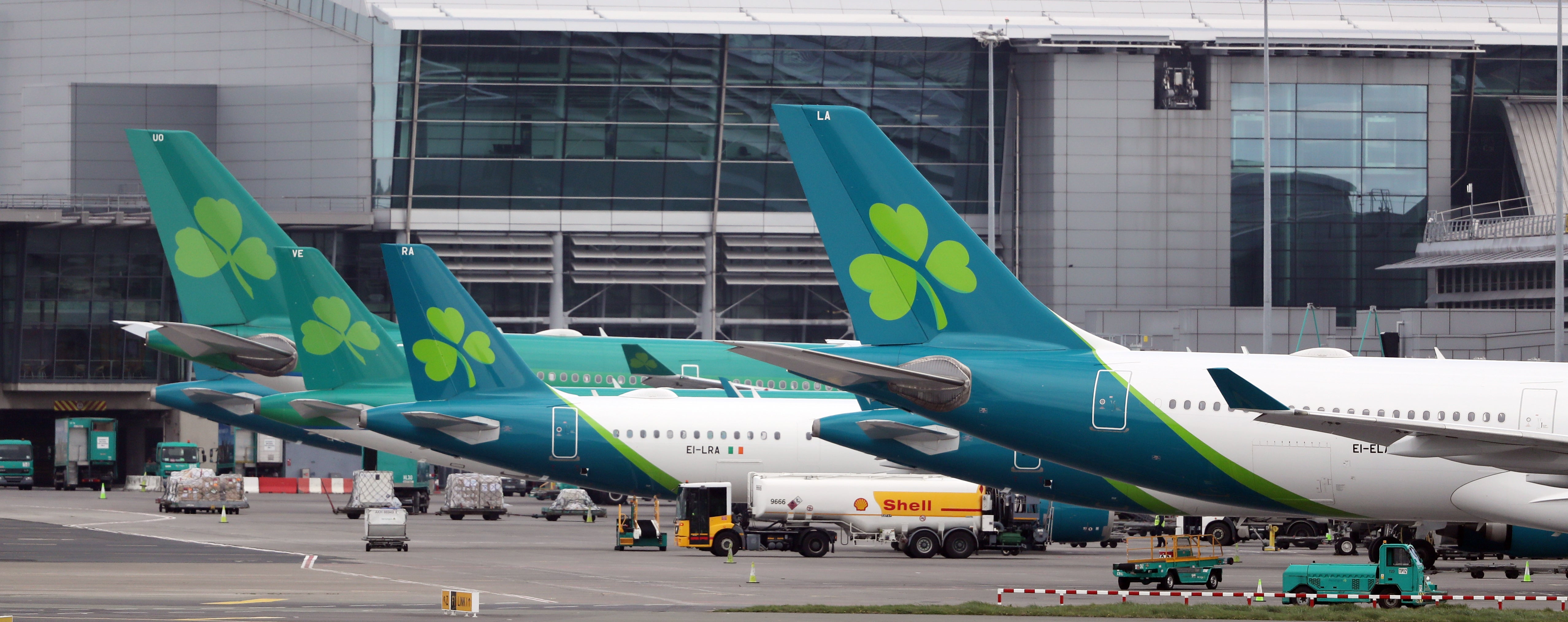 Aer Lingus has cancelled a number of flights after an IT failure (Niall Carson/PA)