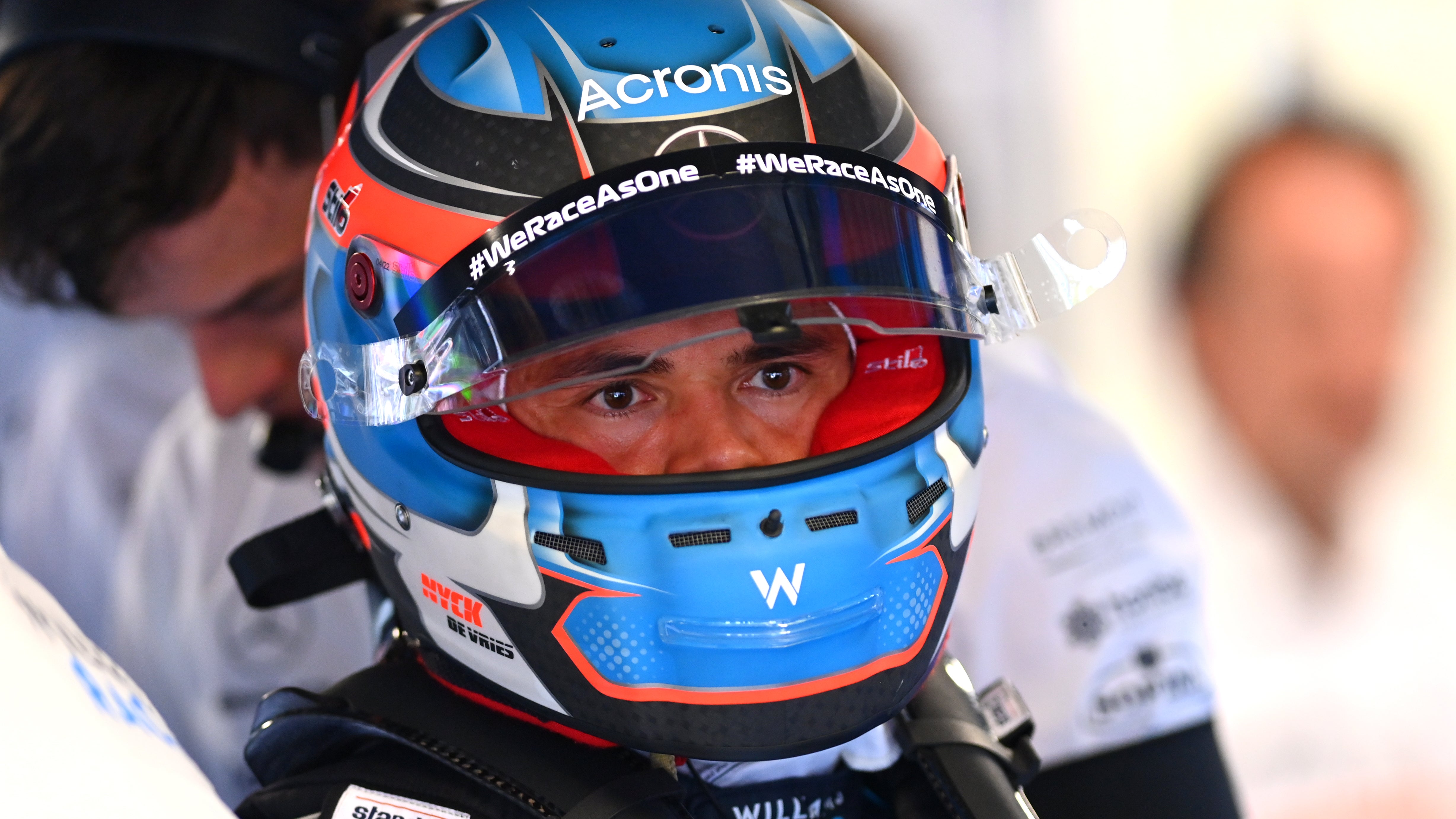 Nyck de Vries finished in the points for Williams after stepping in for Alex Albon