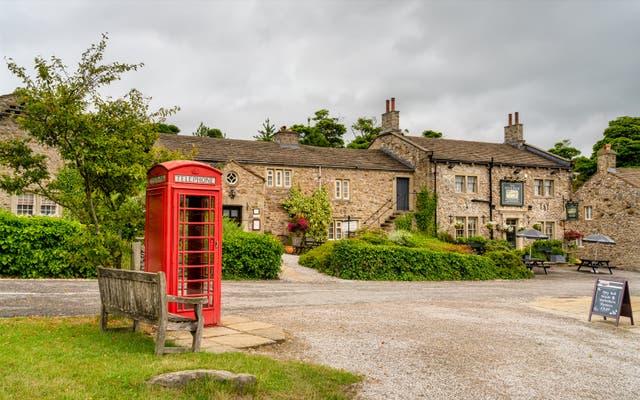 Mainstreet and The Woolpack pub in Emmerdale (Lizzie Shepherd/ITV/PA)