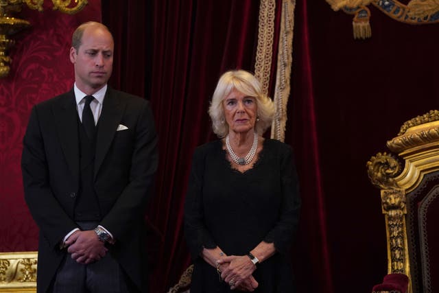 Camilla is being referred to as Queen Consort (Victoria Jones/PA)