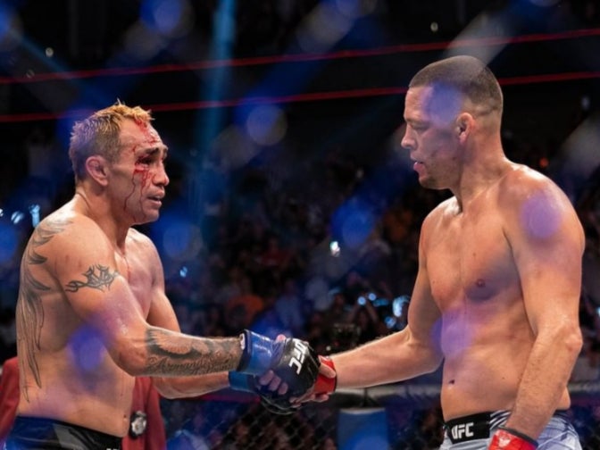 UFC 279 LIVE Nate Diaz vs Tony Ferguson and Khamzat Chimaev vs Kevin Holland results The Independent