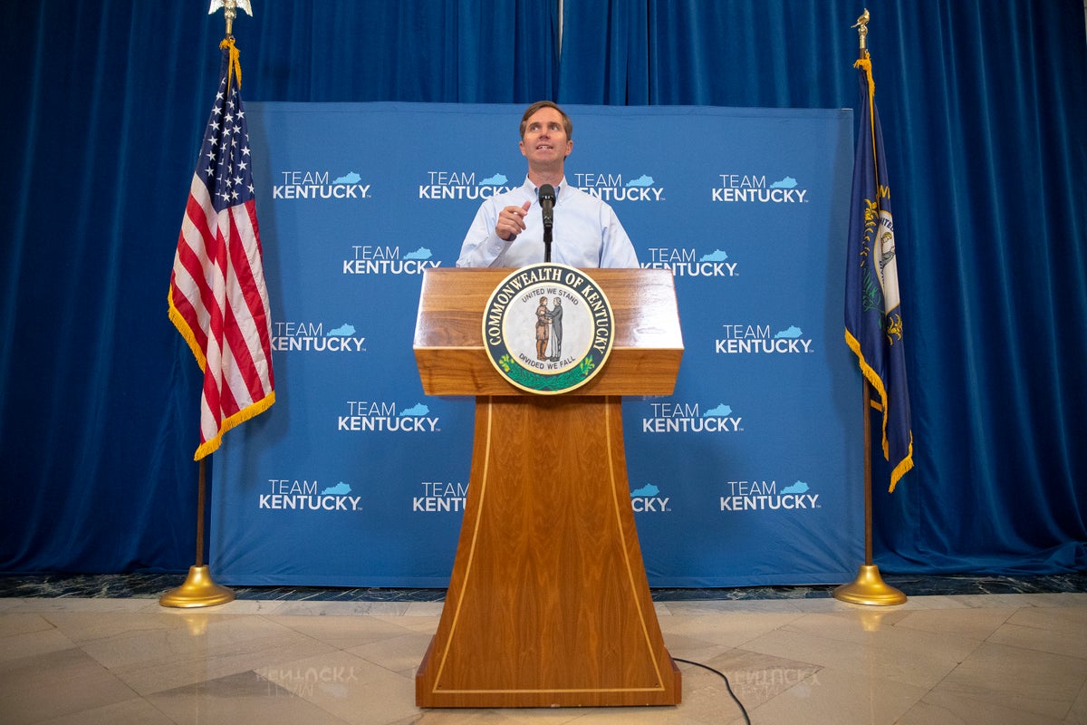 Crises forge Beshear’s role as Kentucky’s consoler in chief