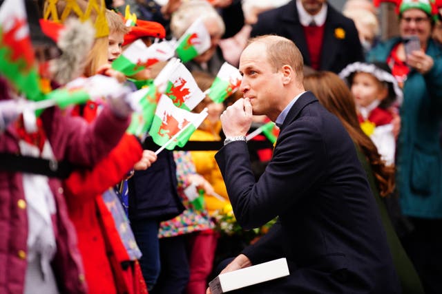 William has been named the new Prince of Wales (Ben Birchall/PA)