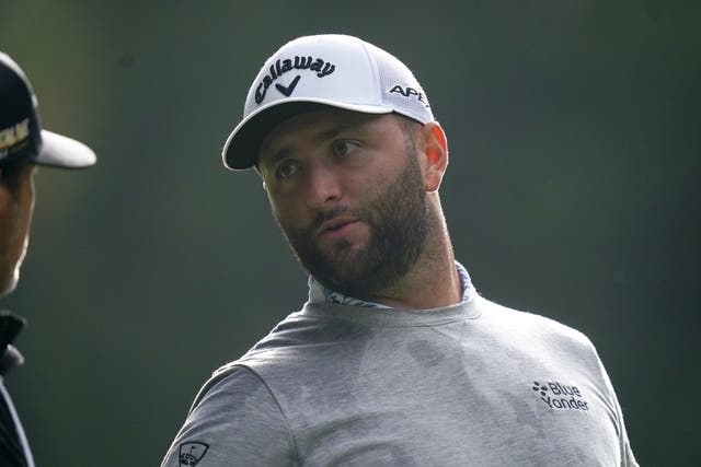 Jon Rahm set the clubhouse target following a stunning 62 in the final round of the BMW PGA Championship (Adam Davy/PA)