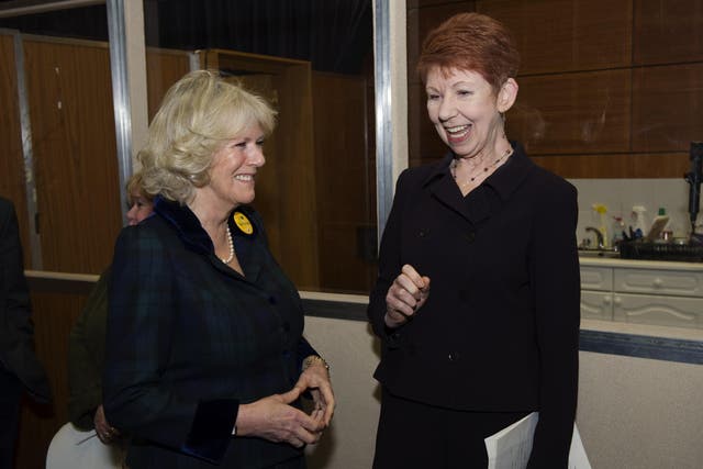 The then Duchess of Cornwall, now the Queen Consort, pictured in 2011 during a visit to BBC Birmingham to meet the cast of The Archers (Arthur Edwards/The Sun/PA)
