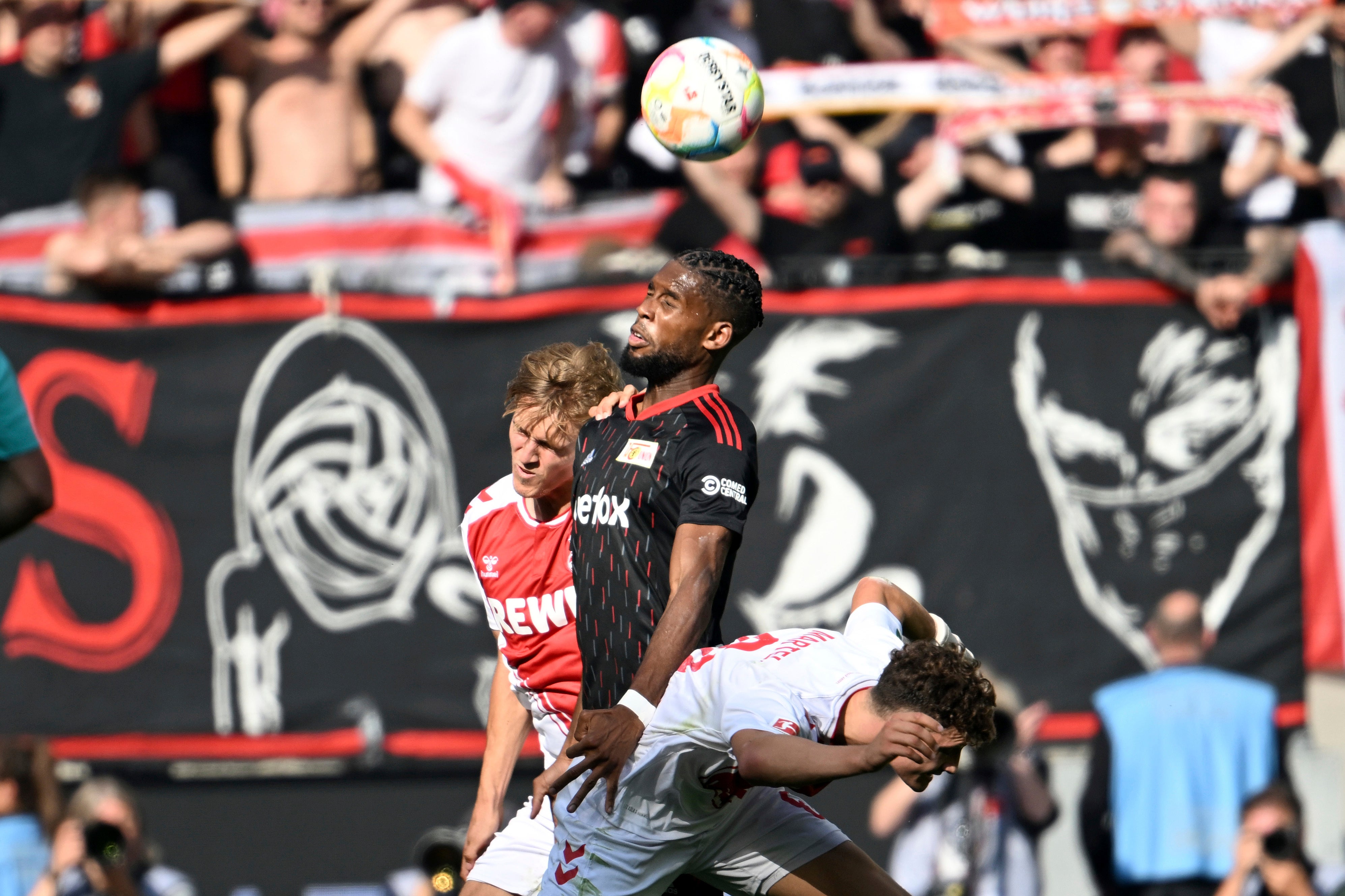 Union Berlin went top of the Bundesliga for the first time in their history with a win at Cologne (Federico Gambarini/dpa)