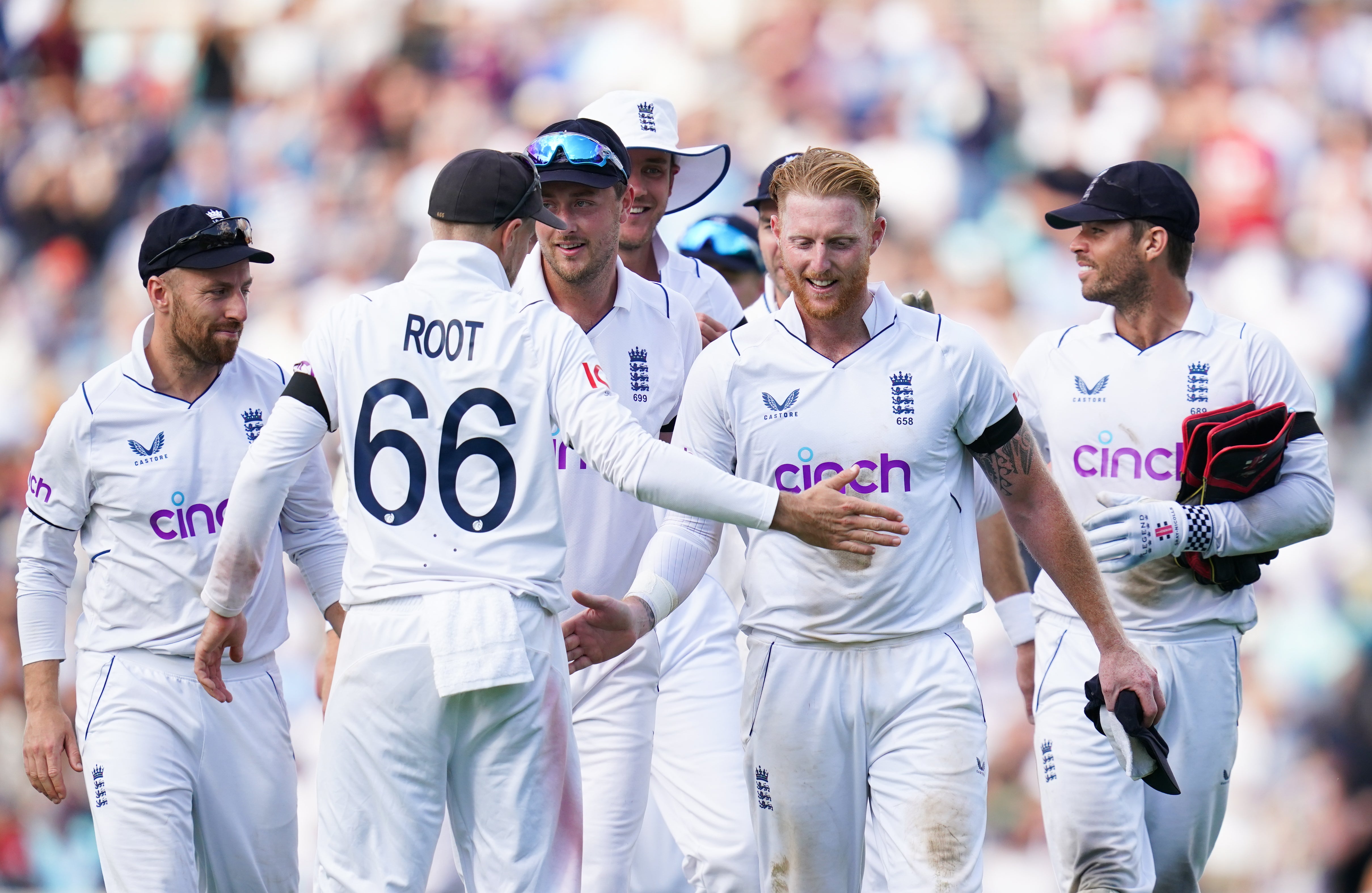 England captain Ben Stokes took three wickets to help put his team into a commanding position against South Africa (John Walton/PA)