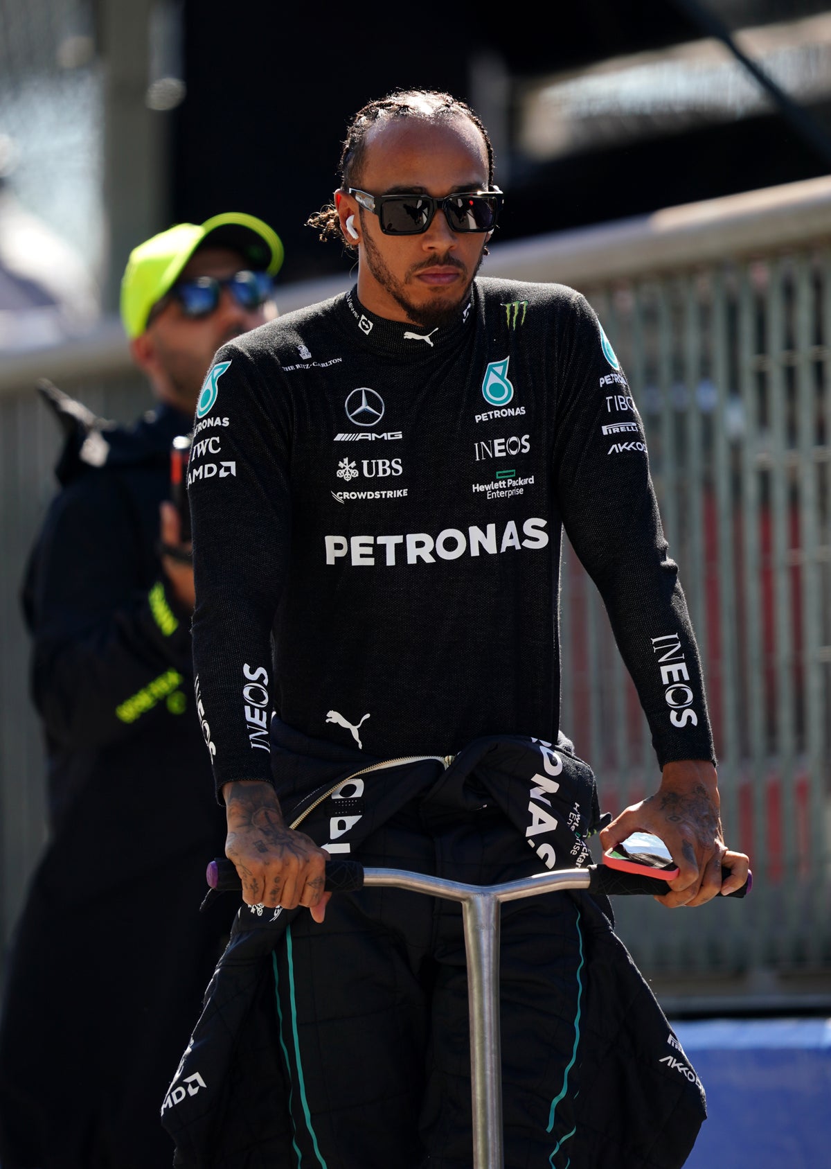Italian Grand Prix safety-car finish ‘brings back memories’ for Lewis Hamilton