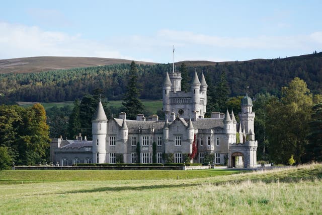 The Queen was never happier than at Balmoral Castle in Aberdeenshire, during the summer months (Andrew Milligan/PA)