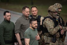 Ukraine news - live: Russian strikes leave Kharkiv without power after Kremlin suffers military setback