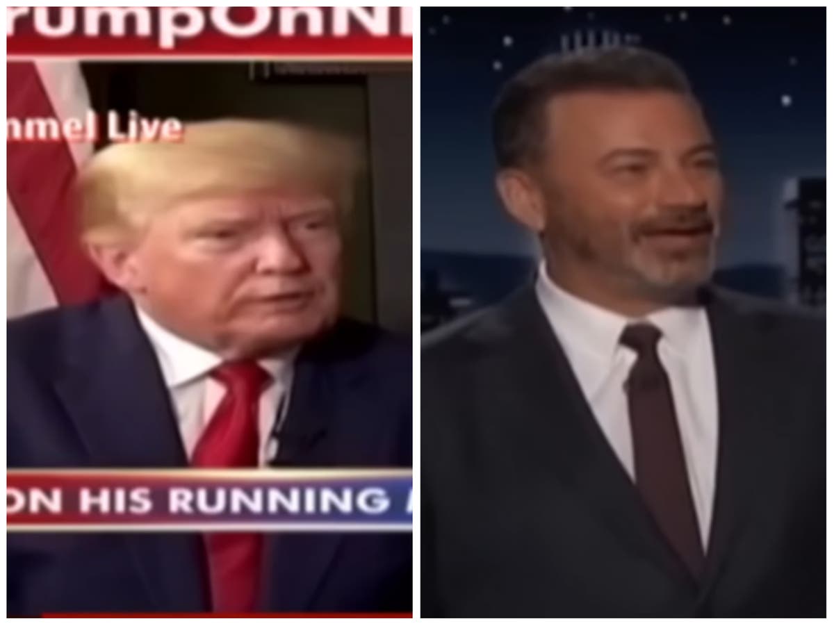 Jimmy Kimmel praises Indian news channel for ‘fact-checking’ Trump statements