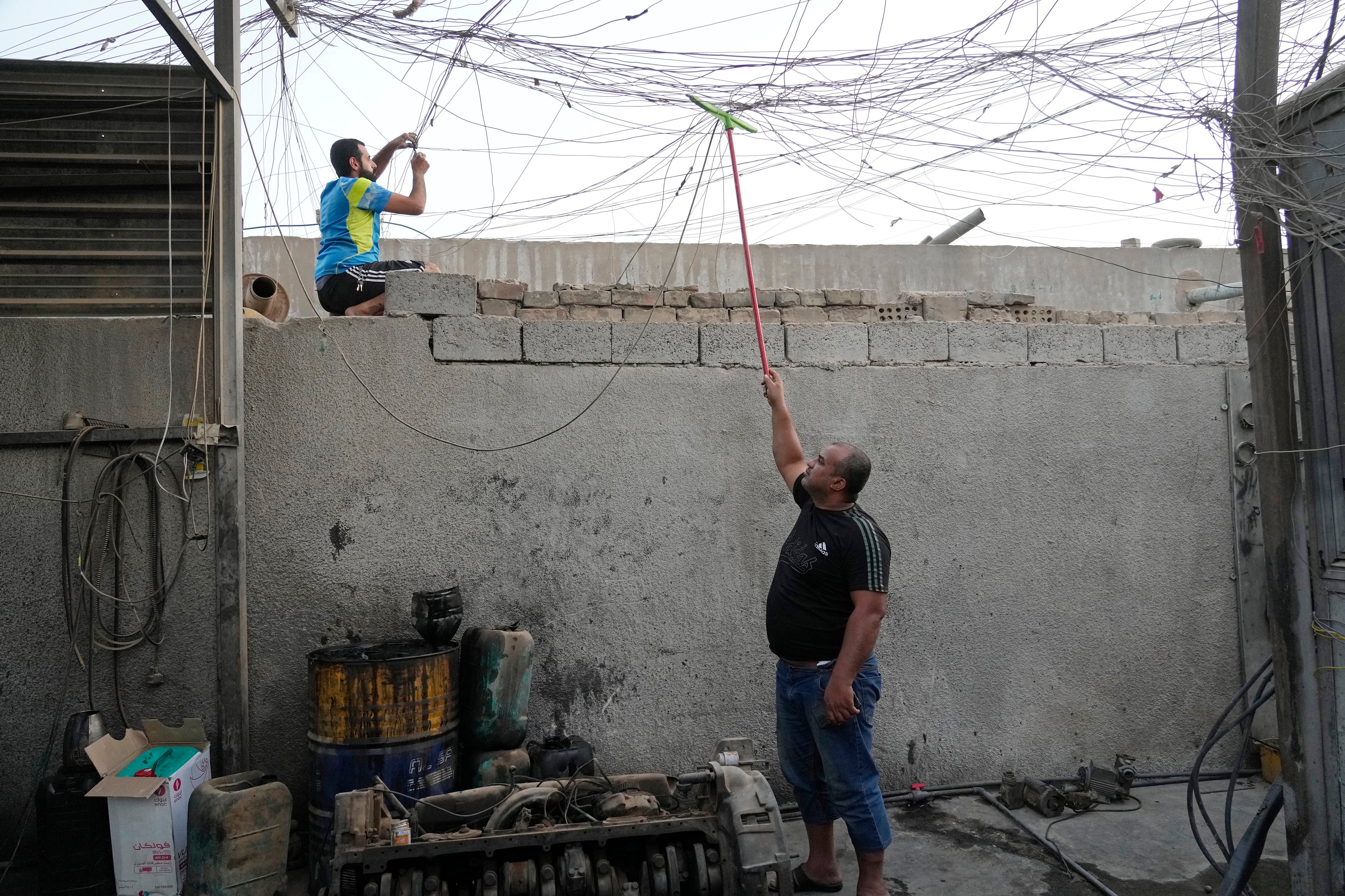 Mideast Running on Generators