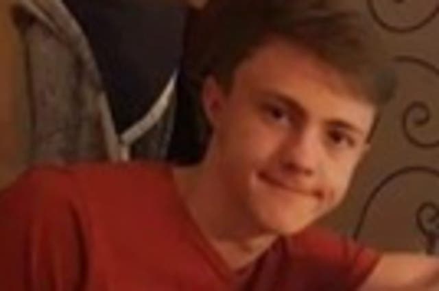 <p>Cameron Lindley (pictured) was found by police officers with fatal injuries after being called to a home Treforis, Ammanford</p>