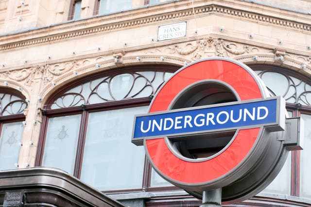 London Underground services are suffering severe disruption due to ‘power supply problems’, Transport for London said (onebluelight.com/Alamy/PA)