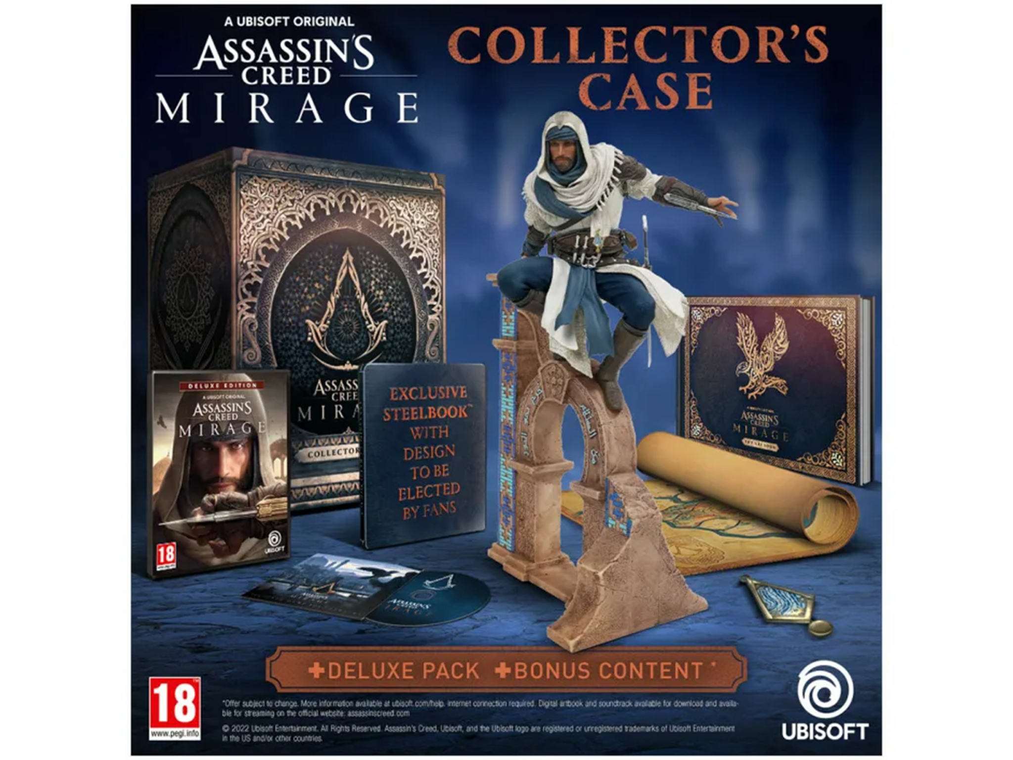 Assassin´s Creed Mirage Deluxe Edition + Collector´s Case PS4