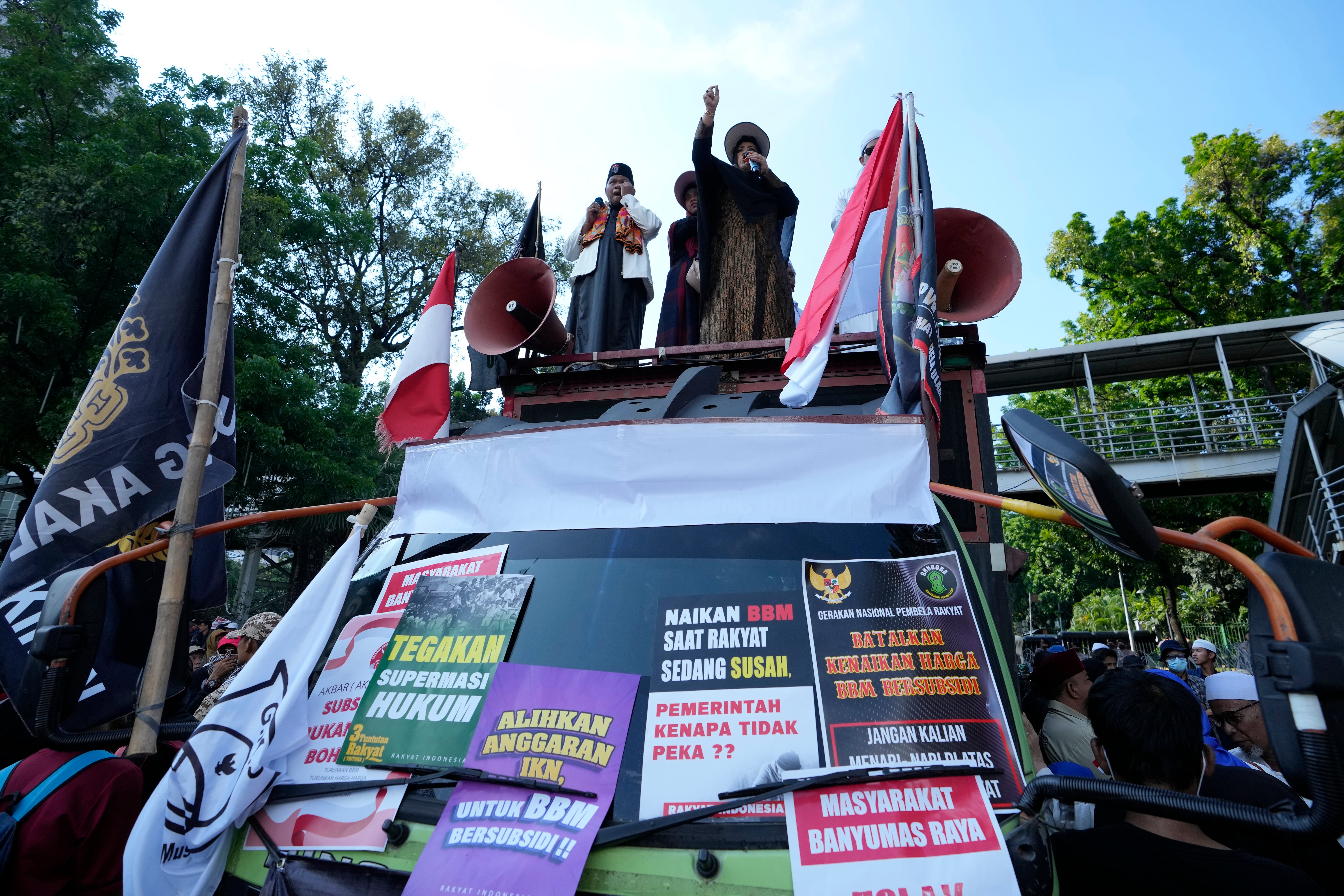 Indonesia Fuel Price Protest