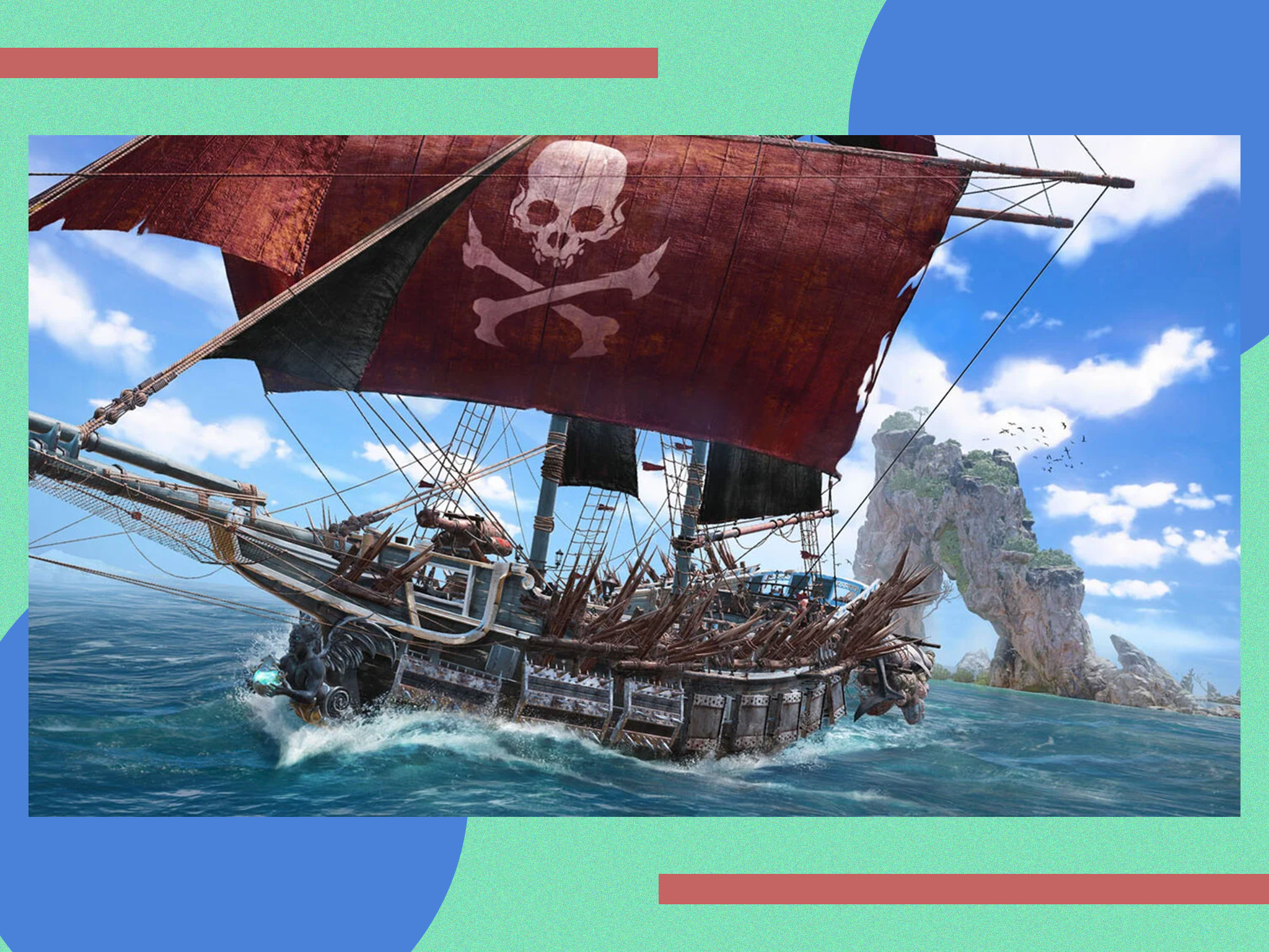 Customise your own ship before plundering the high seas