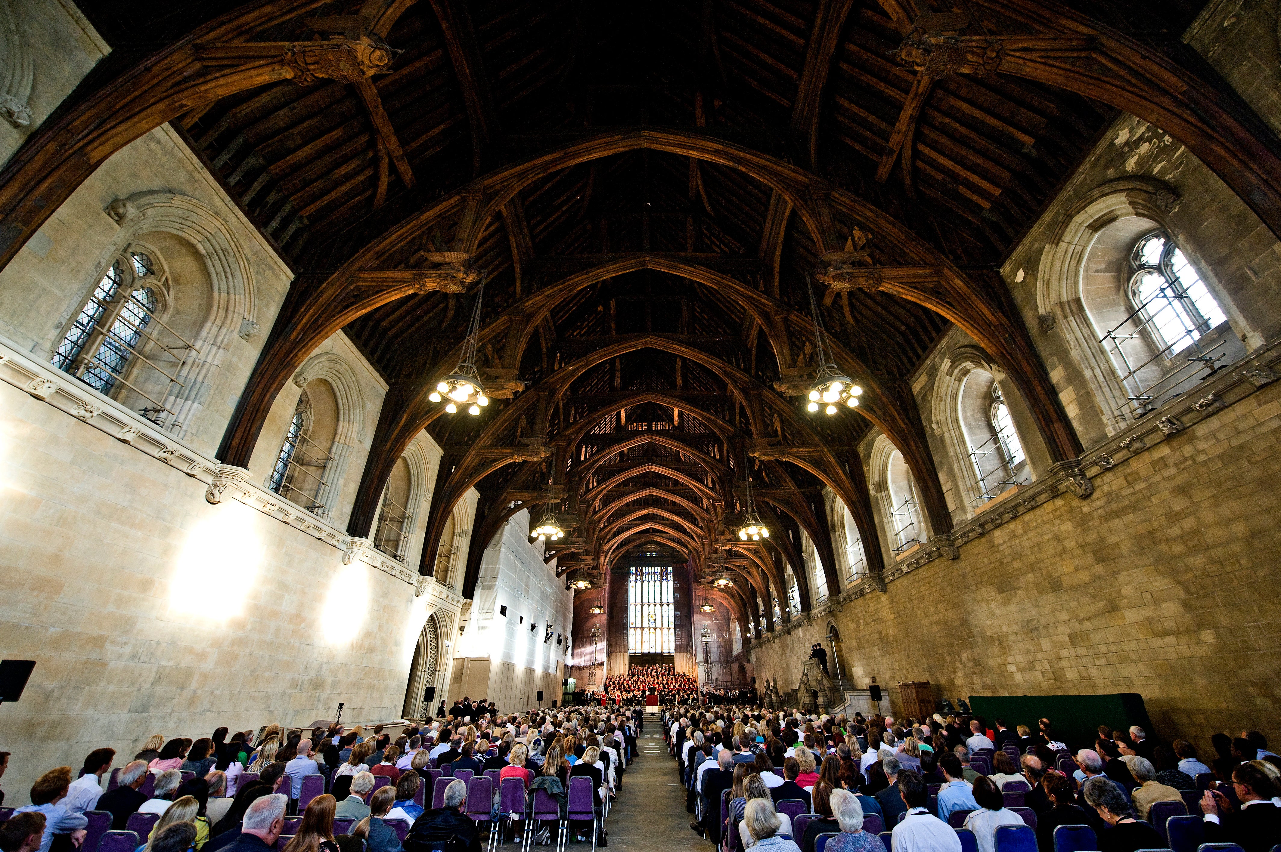 The Parliamentary Choir Concert commemorating the First World War at Westminster Hall in 2014 (Ian West/PA)