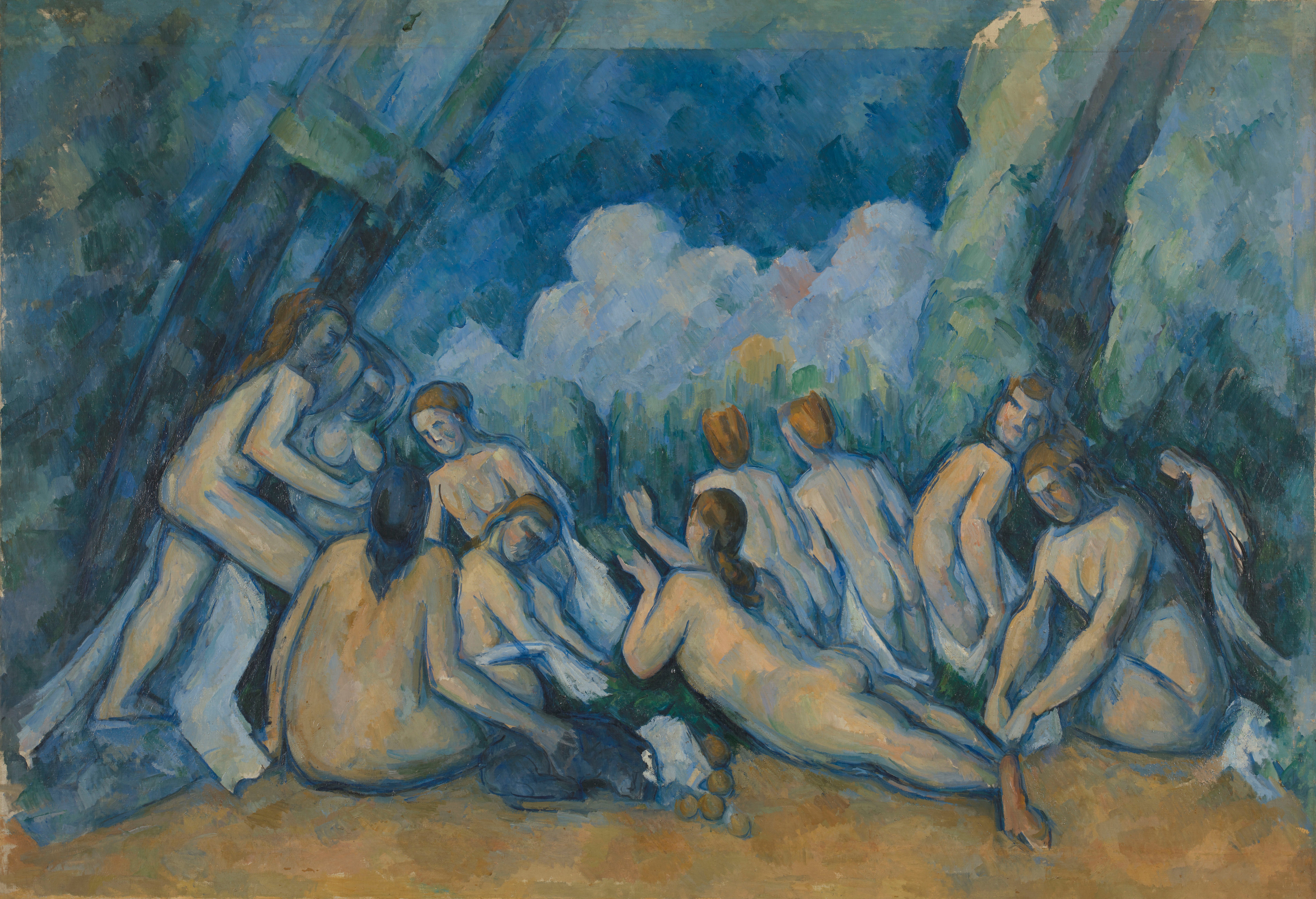 Paul Cezanne, ‘Bathers’ c.1894-1905