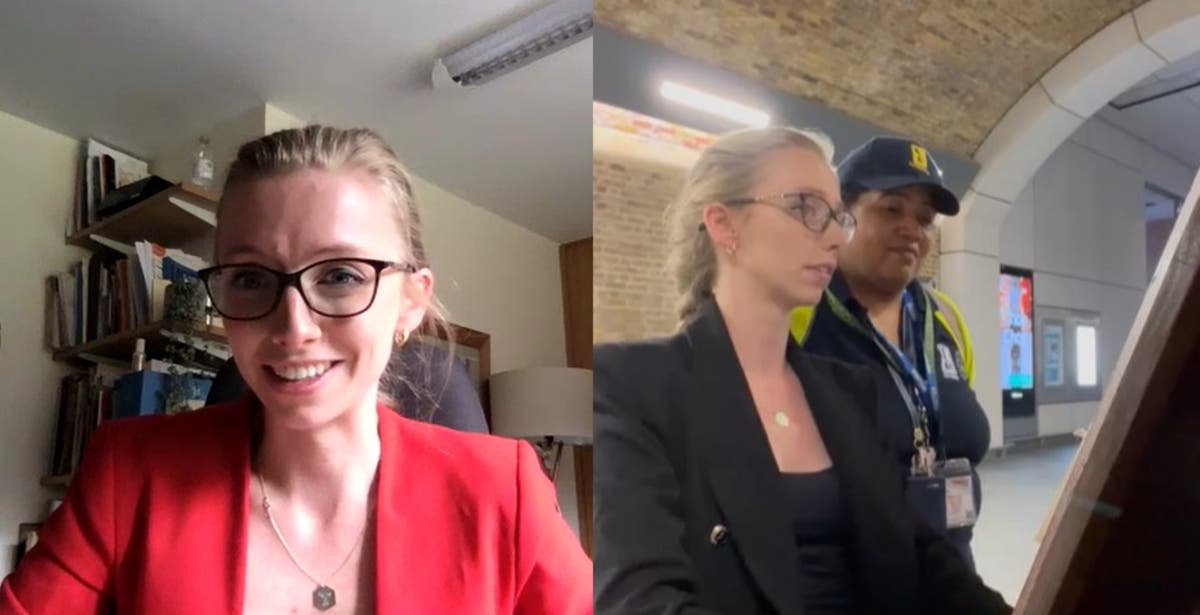 &lsquo;Beautiful&rsquo; organist duet with railway station guard began with national anthem