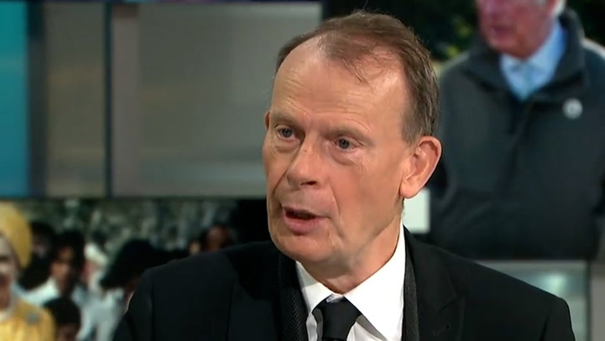 Andrew Marr says he’s not ‘embarrassed’ about emotional live reaction to Queen’s death