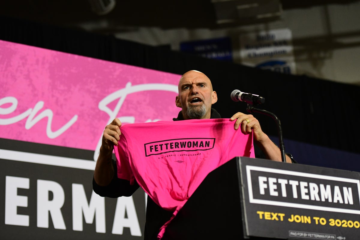 John Fetterman kürtaj hakları için toplandı ve Pennsylvania'da Dr Oz'u çekiçledi: 'Kadınları kızdırmayın'