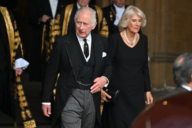 King Charles III and the Queen Consort are to visit Northern Ireland on Tuesday (Leon Neal/PA)