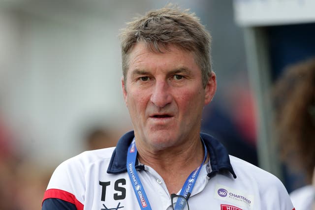 Tony Smith has taken charge of his fifth Super League club at Hull (Richard Sellers/PA)