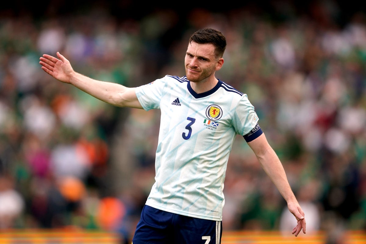 Scotland captain Andy Robertson to miss Nations League triple-header